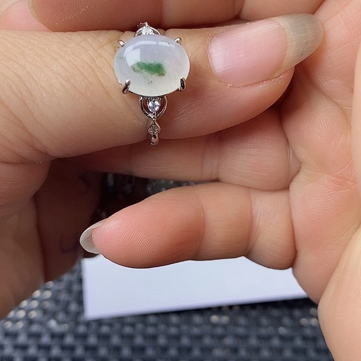 未镶嵌戒指翡翠华*梦缅甸