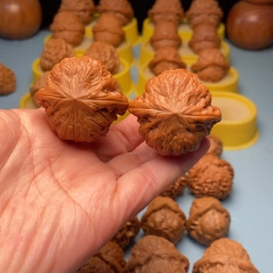 文玩核桃吊坠铁锤全品精对 39.5