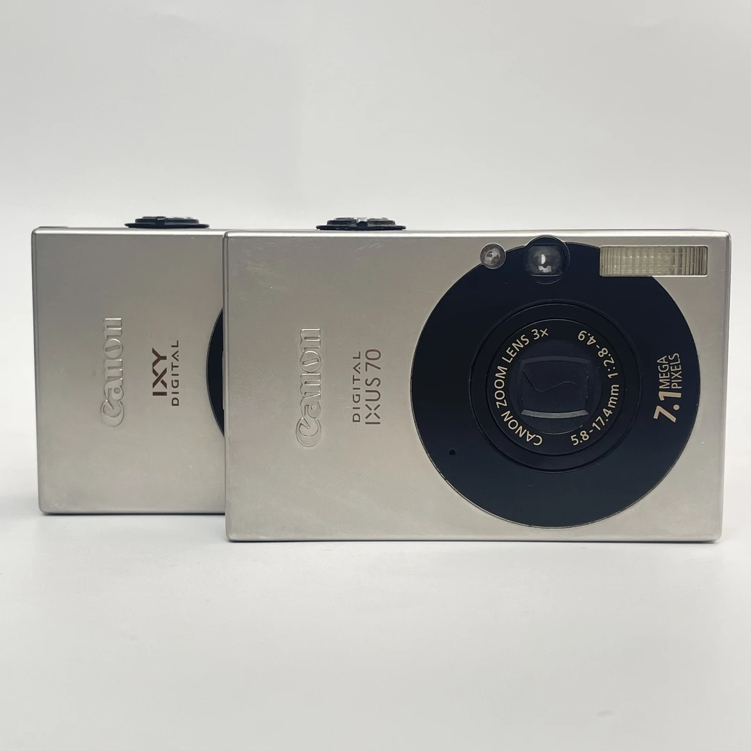 95新 Canon/佳能 ixus70色彩浓郁g12平替710万像素3倍变焦复古ccd