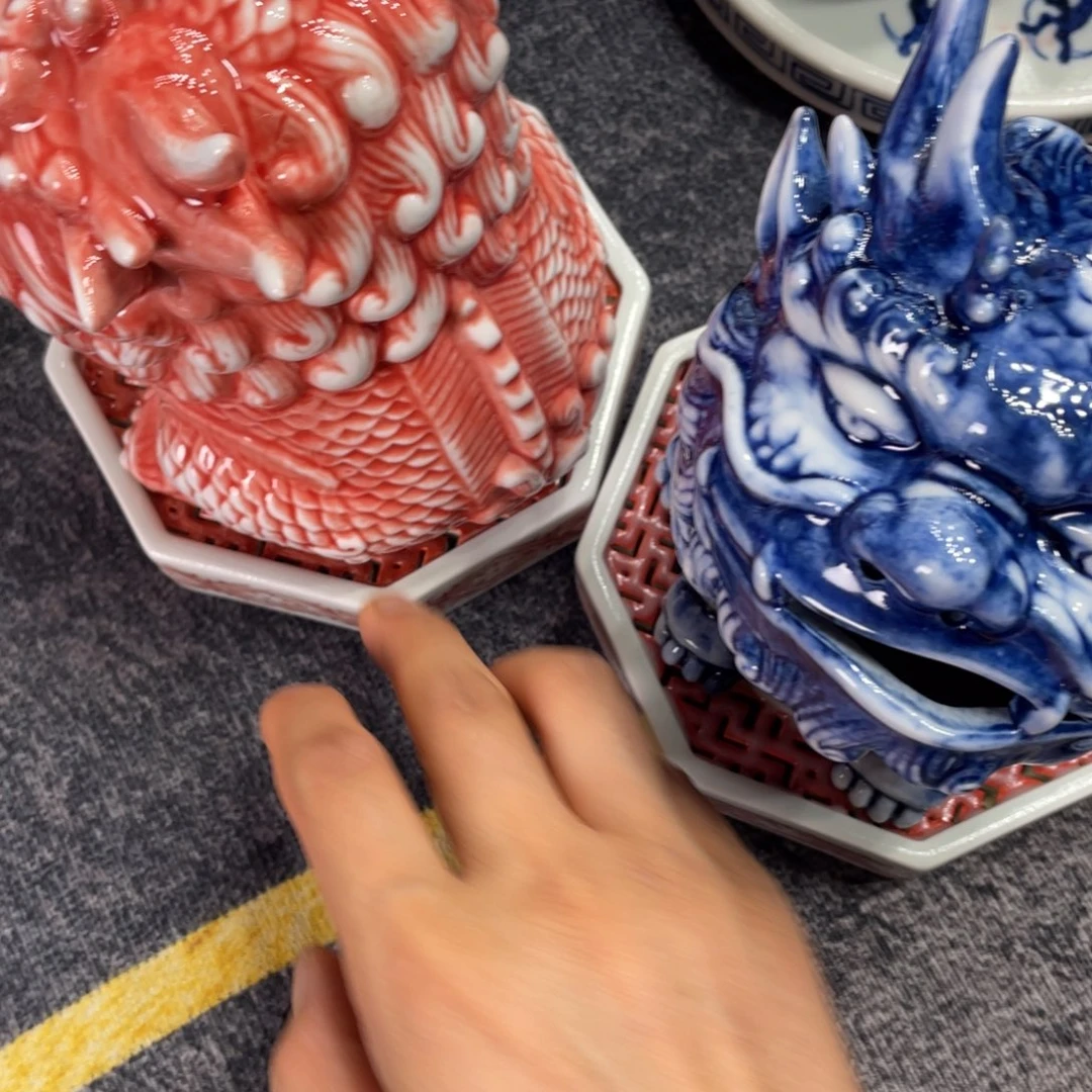 广***哥景德镇陶瓷手工手绘