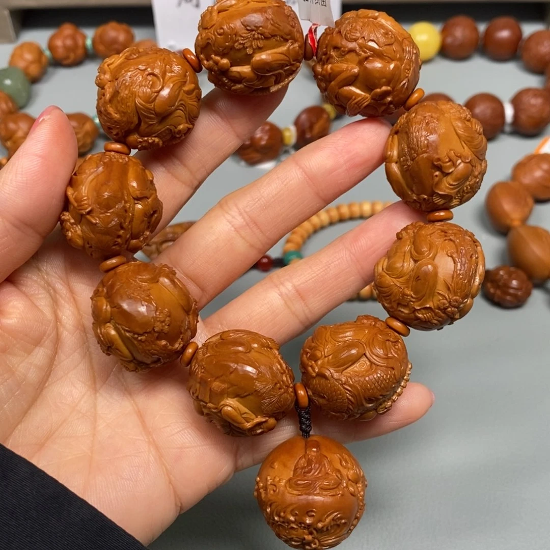 手串/手链橄榄核本宫风景十八罗汉