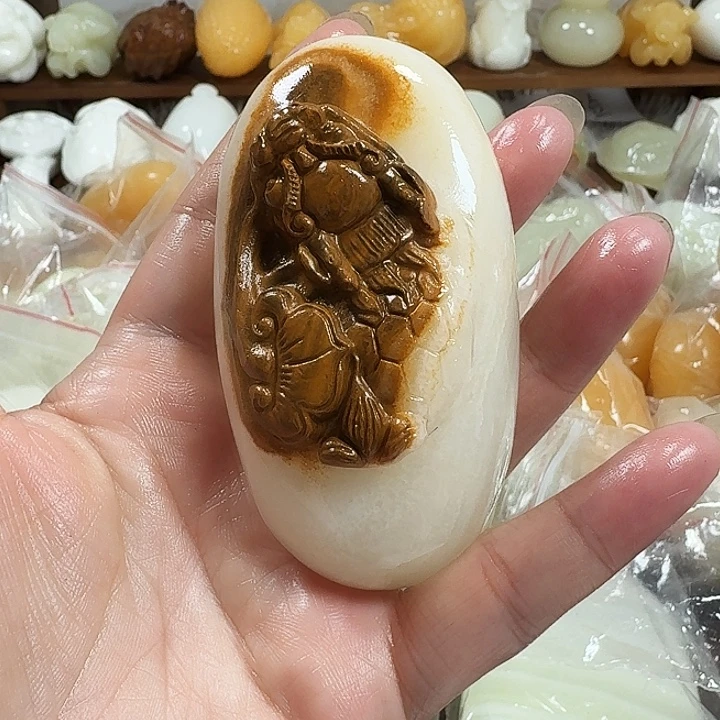 小***嘿砖雕石头手把件不退不换