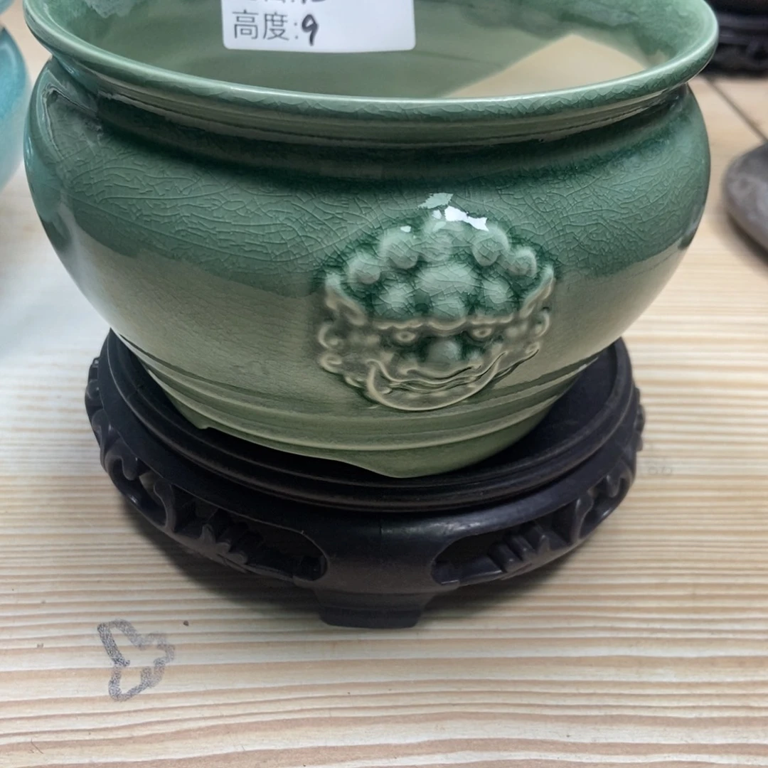 瓷片陶瓷花盆陶瓷艺术