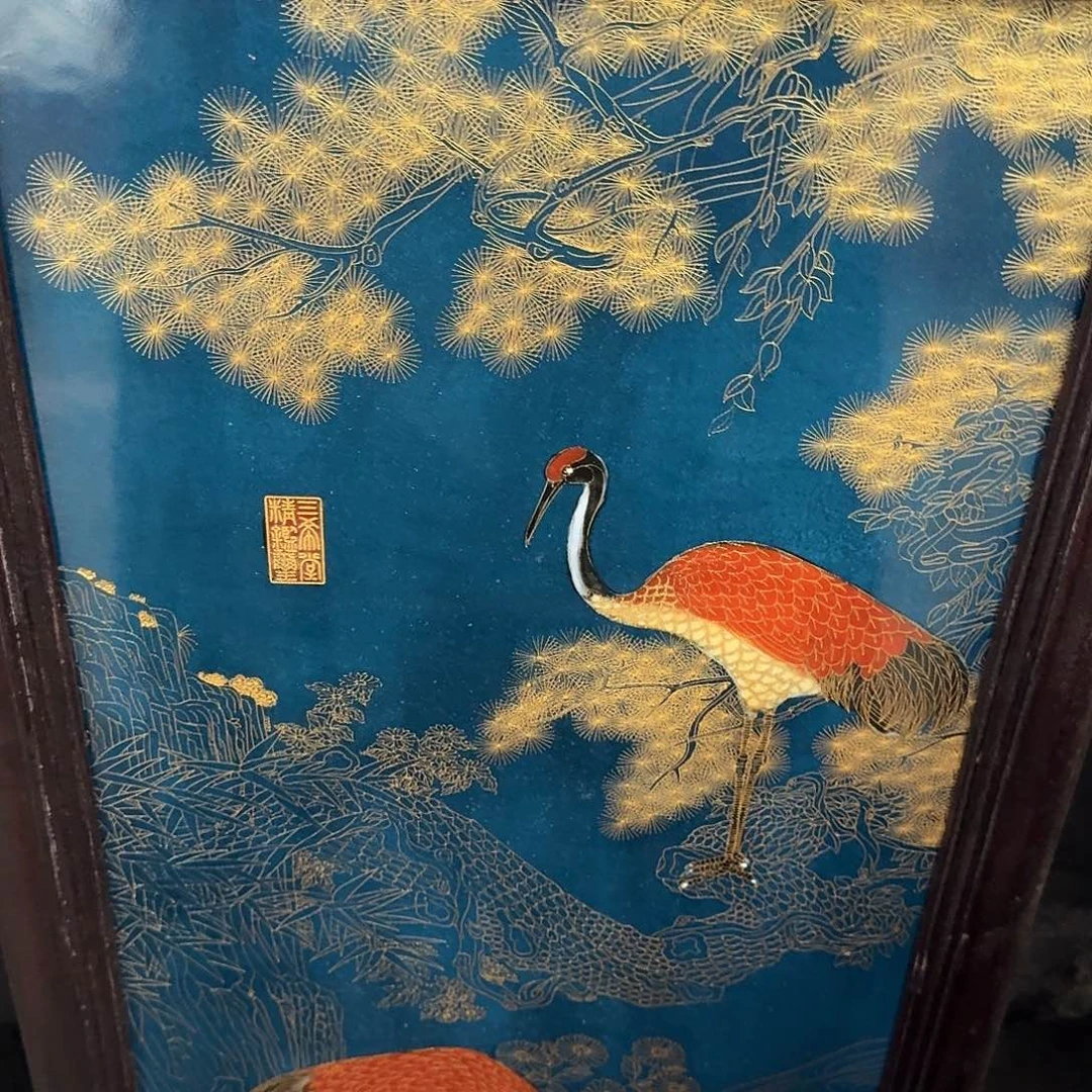 摆件瓷瓷板画瓷板画