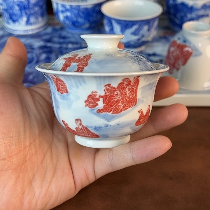 j***0瓷片景德镇全手工手绘陶瓷