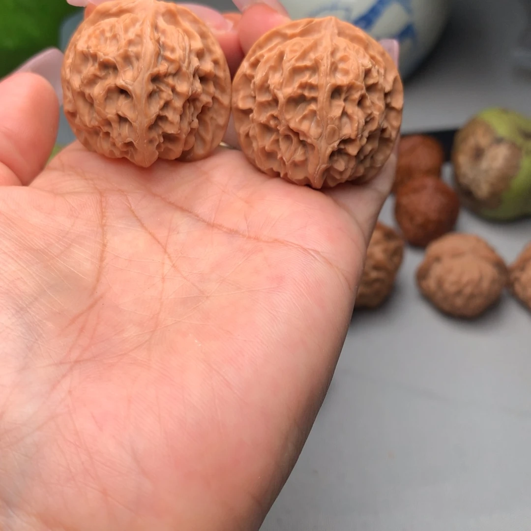 文玩核桃把件苹果园36