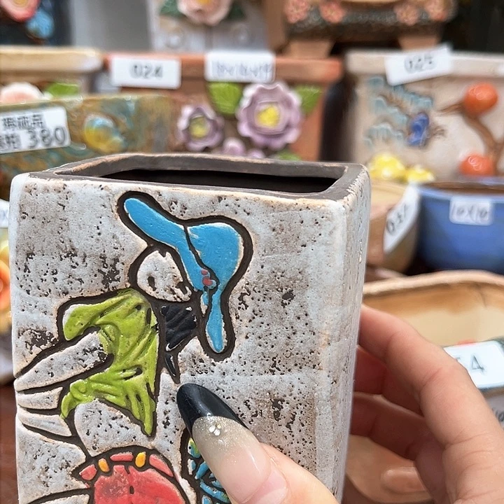 红陶粗陶多肉花盆