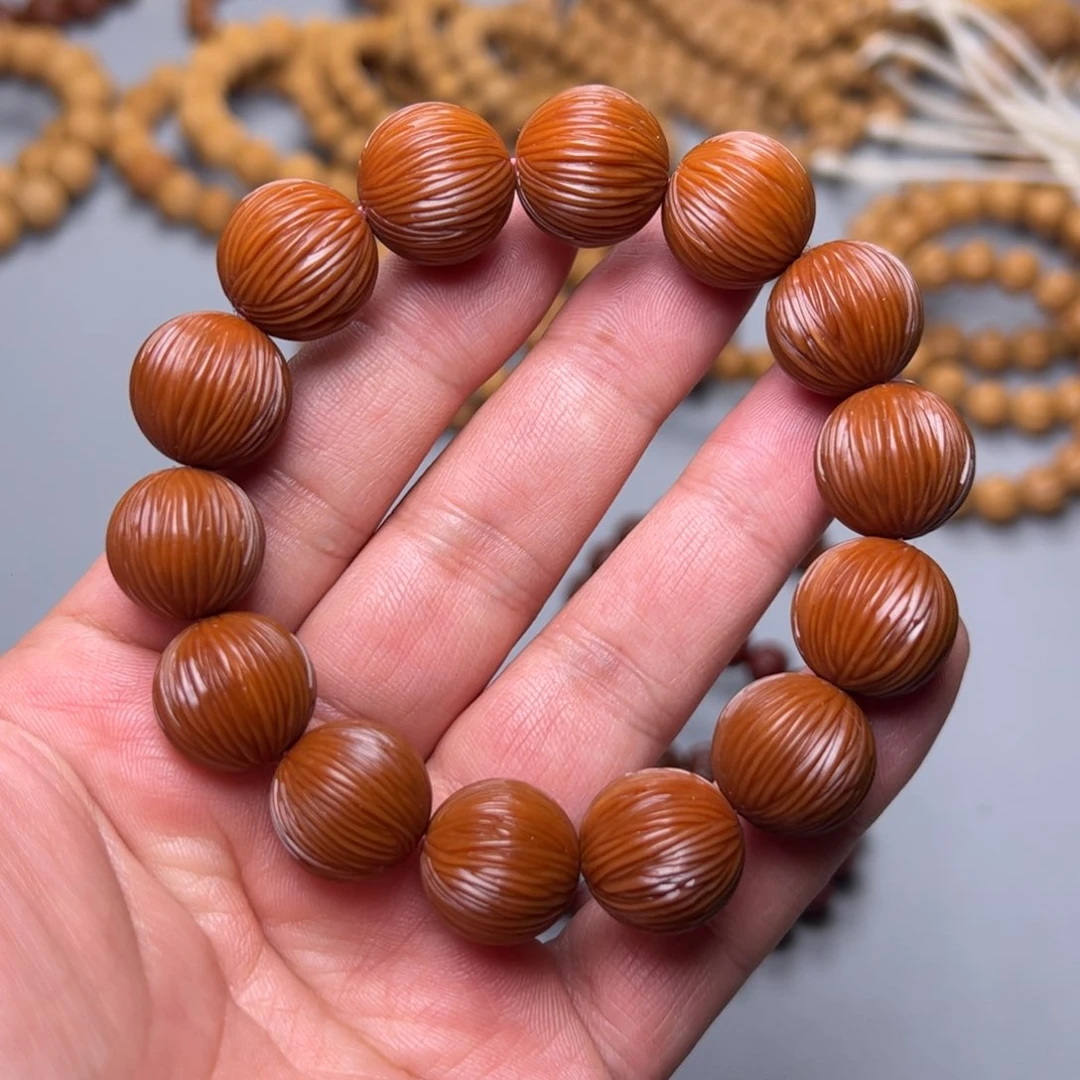 猴头核桃手串猴头金丝