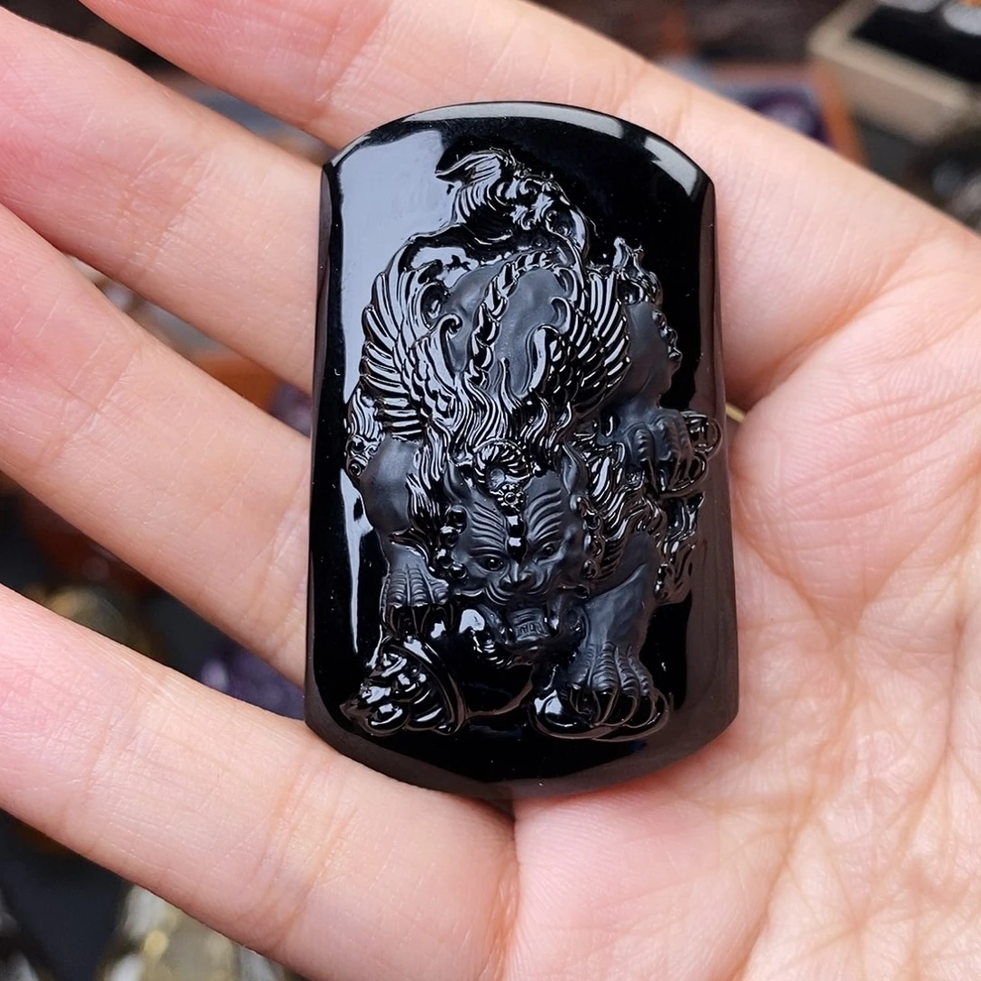 未镶嵌颈饰水晶K****R貔貅