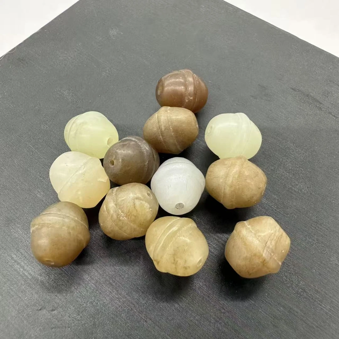 H45 和田玉铃铛配件吊坠多样性发其一