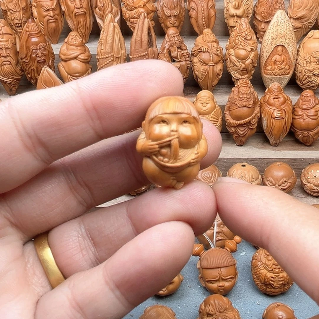 橄榄核吊坠20干饭人