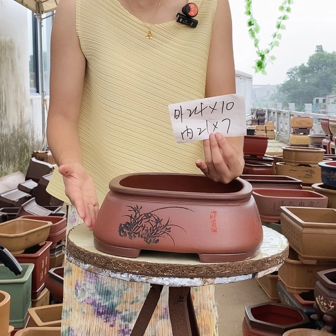 花盆紫砂紫砂花盆