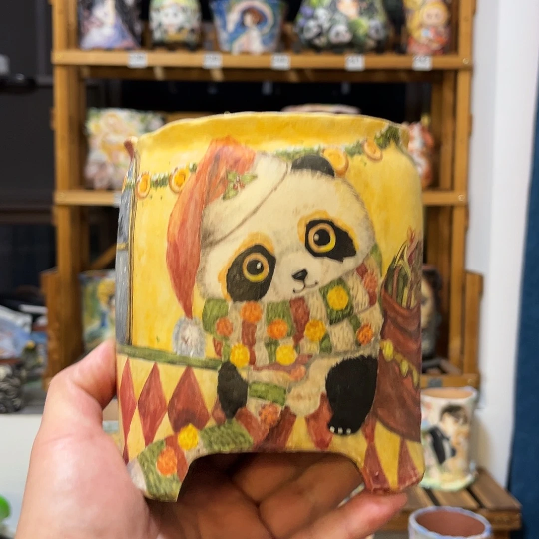 特价款圣诞熊猫圣诞树