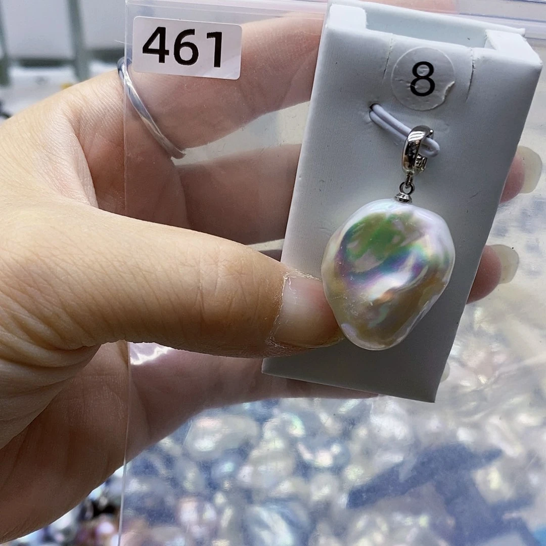 颈饰合金淡水珍珠