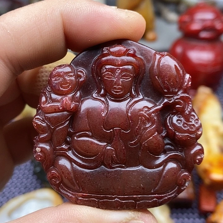 未镶嵌蛇纹石玉颈饰