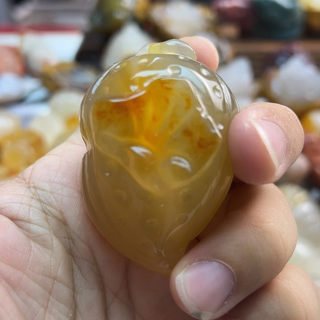 玛瑙/玉髓未镶嵌颈饰