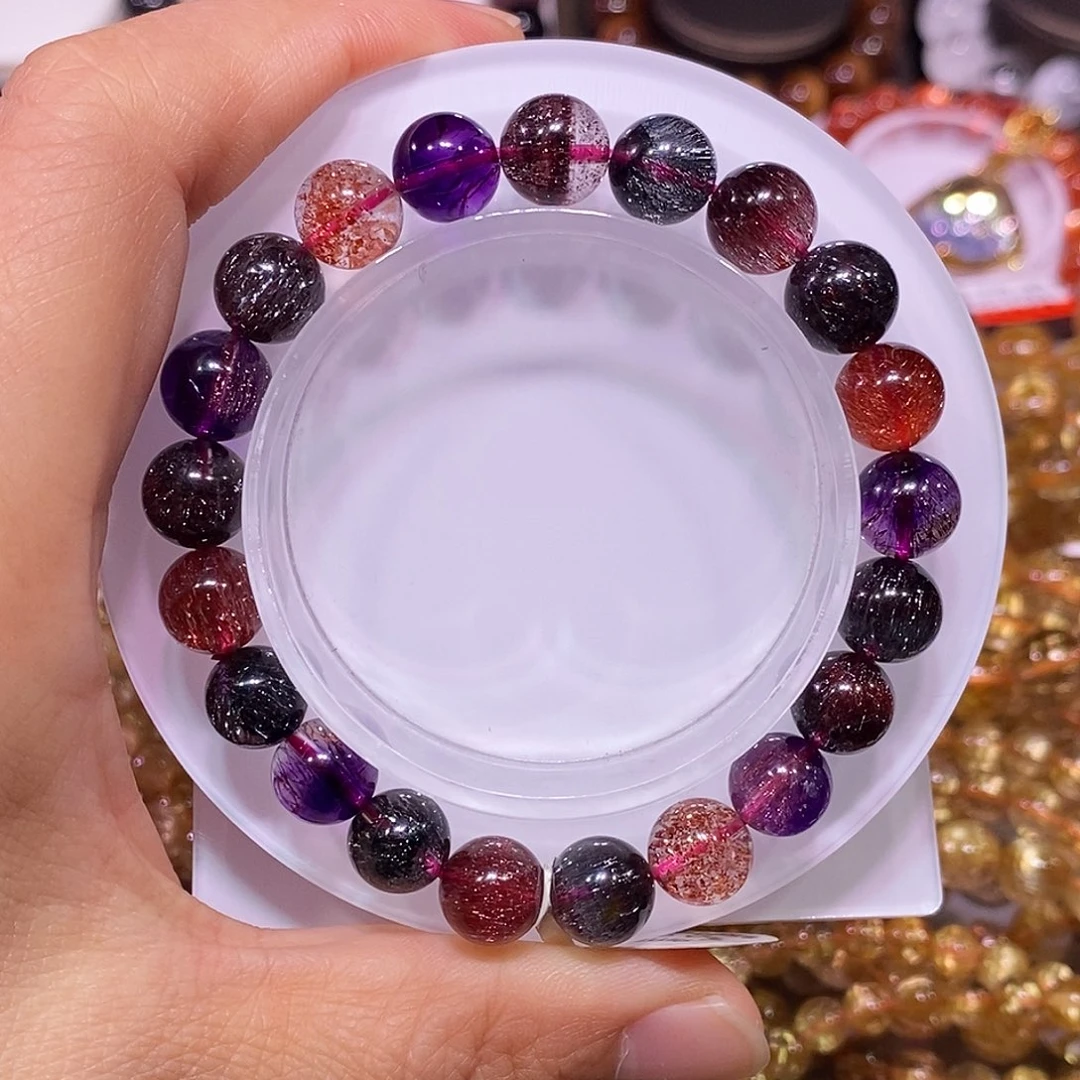 未镶嵌手链水晶超七9