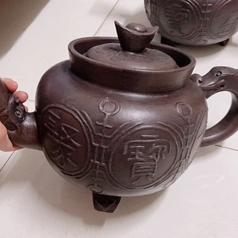 茶杯绿泥宜兴紫砂全手工