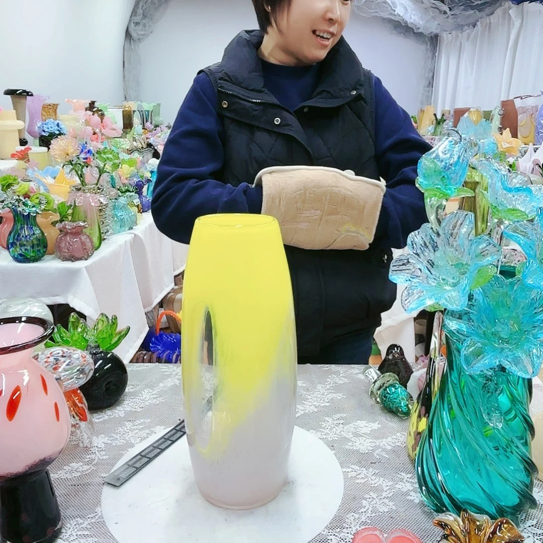 福利不退不换琉璃花瓶花器艺术品