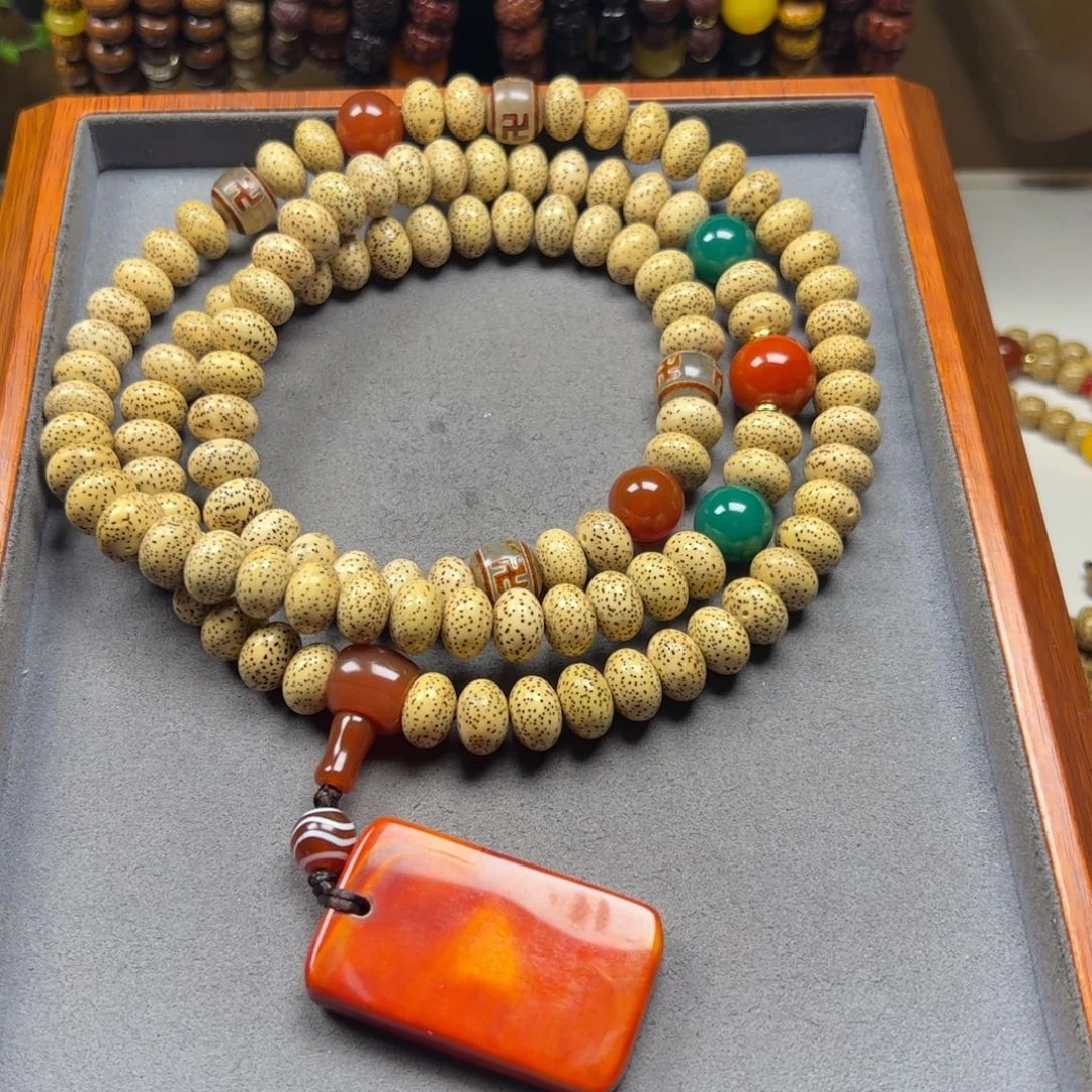 用***无星月菩提吊坠菩提