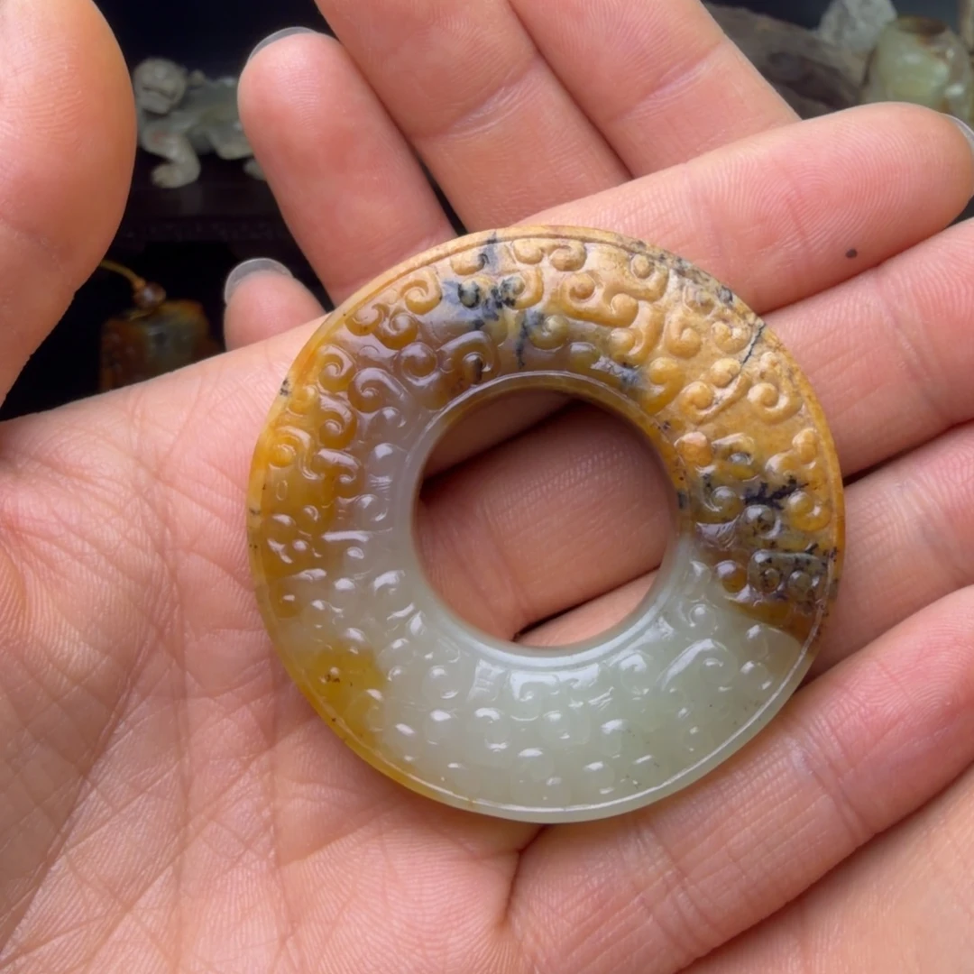 二***可和田玉（糖玉）未镶嵌挂件交朋友价