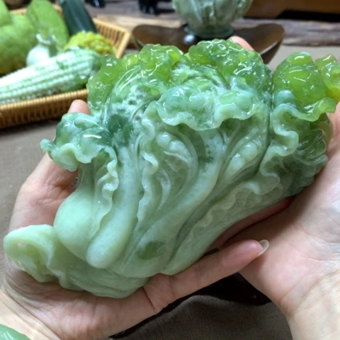 蛇纹石玉摆件未镶嵌❤️****