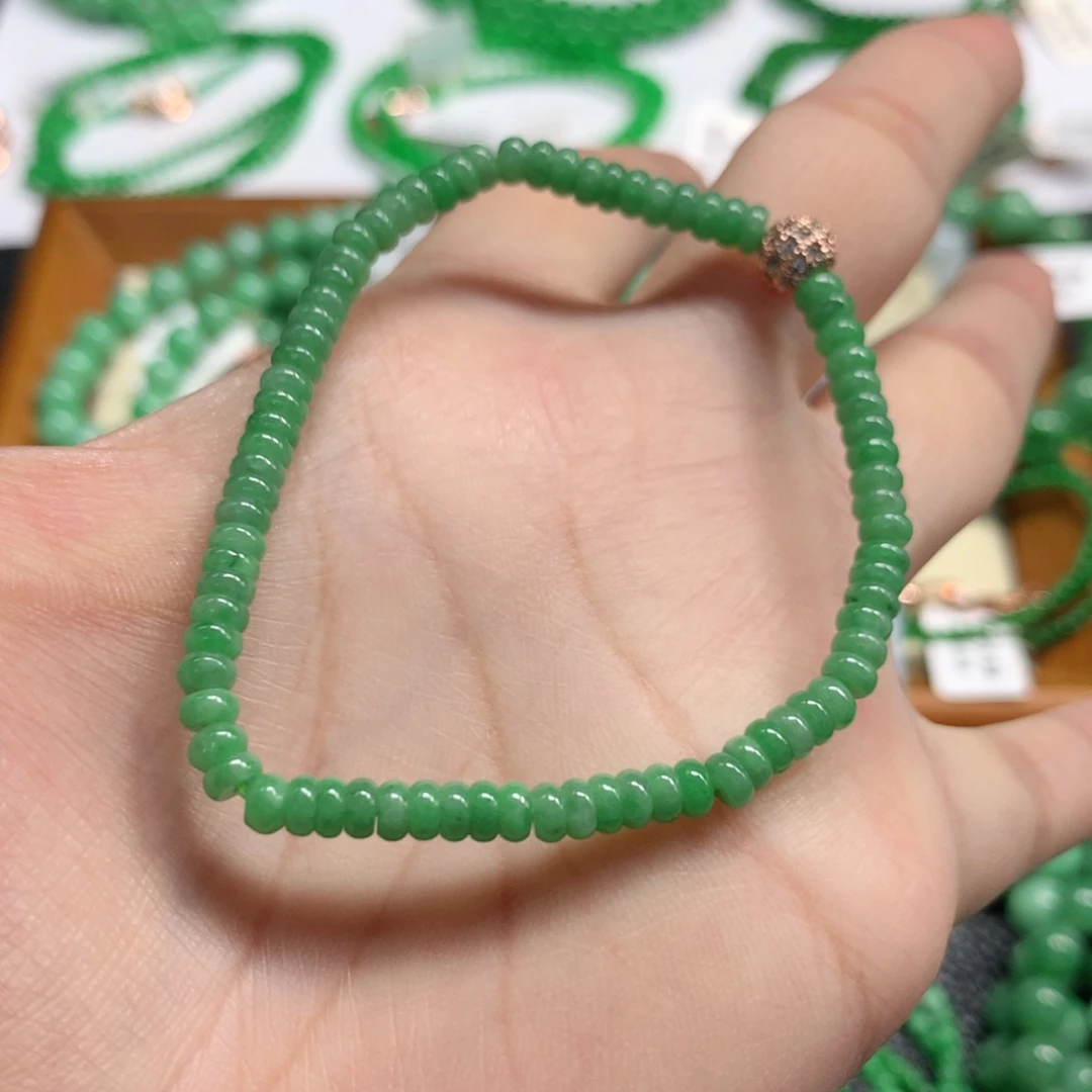 未镶嵌手链翡翠翡翠