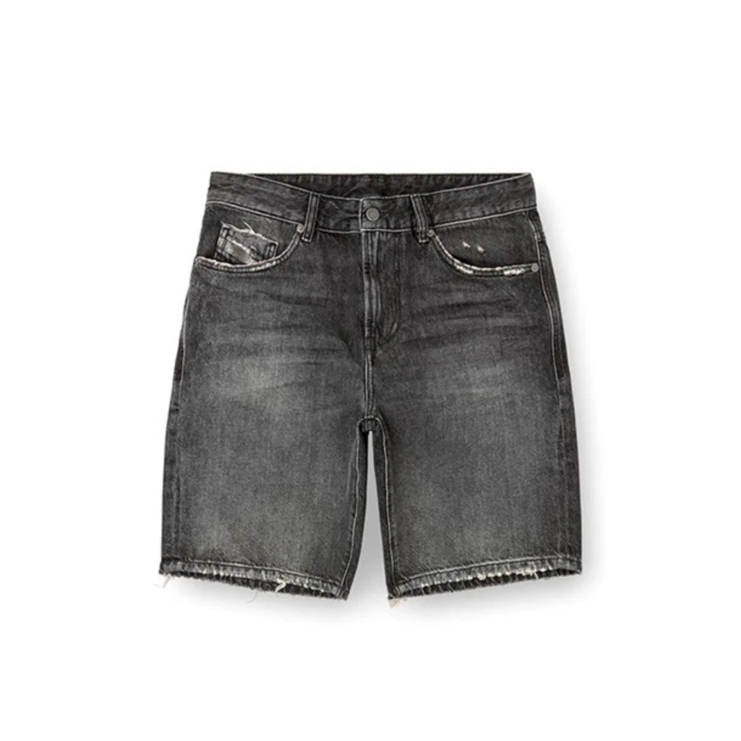 ***09***新款重磅牛仔短裤男高品质