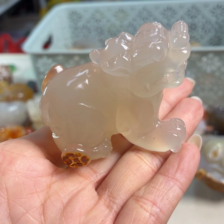 玛瑙/玉髓未镶嵌吊坠(不含链)