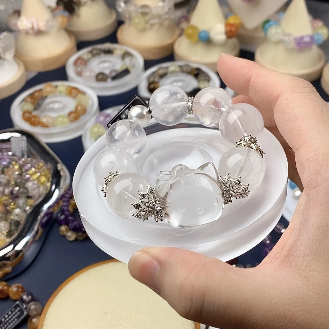 银S925镶嵌手链水晶