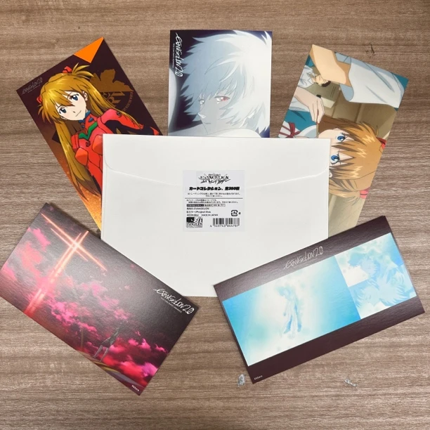 【正版】EVA新剧场版绝版明信片盲包（直播代拆）