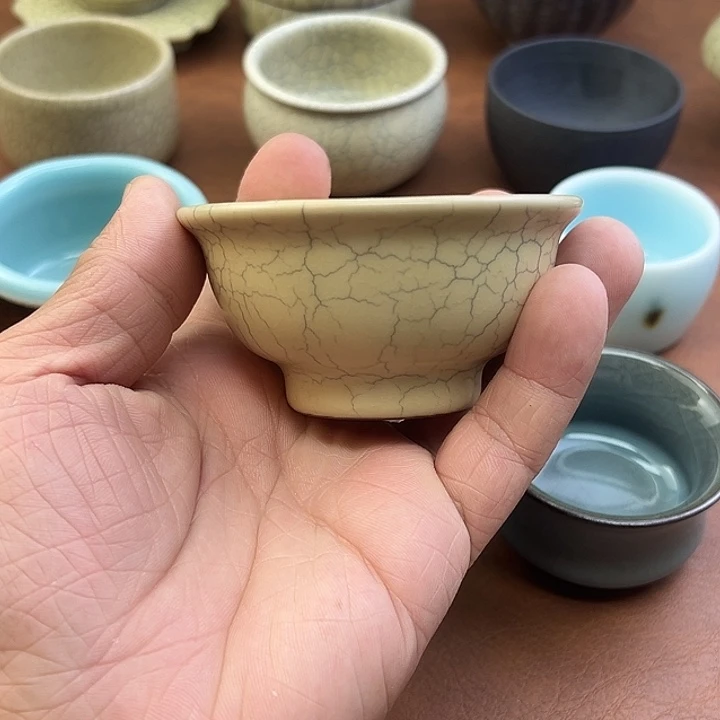 哥窑压手杯哈哈哈哈哈