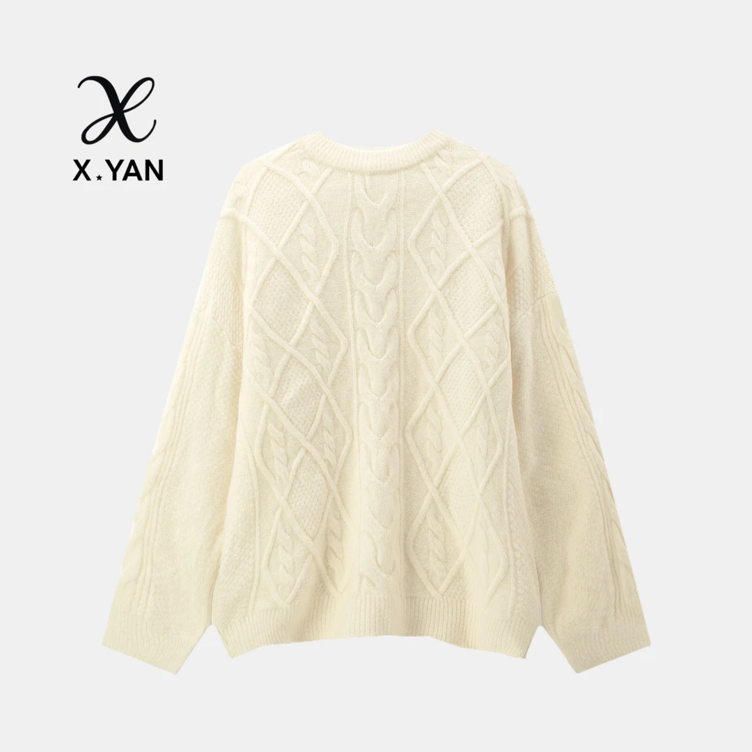 155Q针织针织衫立体提花男士毛衣高领打底提花秋冬HG4128