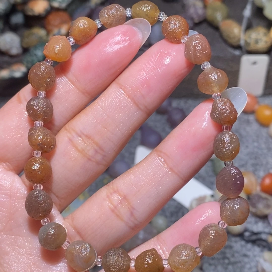 未镶嵌玛瑙/玉髓珠宝半成品