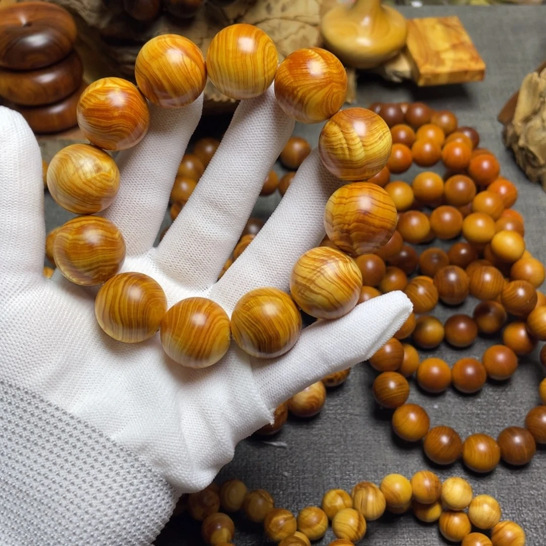 柏木（崖柏）2.0玉化水波纹