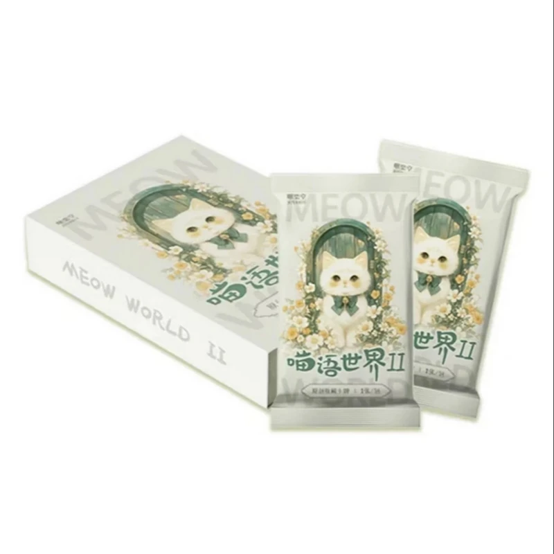 【推推】啾楽堂喵语世界第二弹收藏卡牌盲盒【代拆】