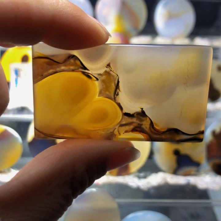 合金玛瑙/玉髓珠宝奇石109