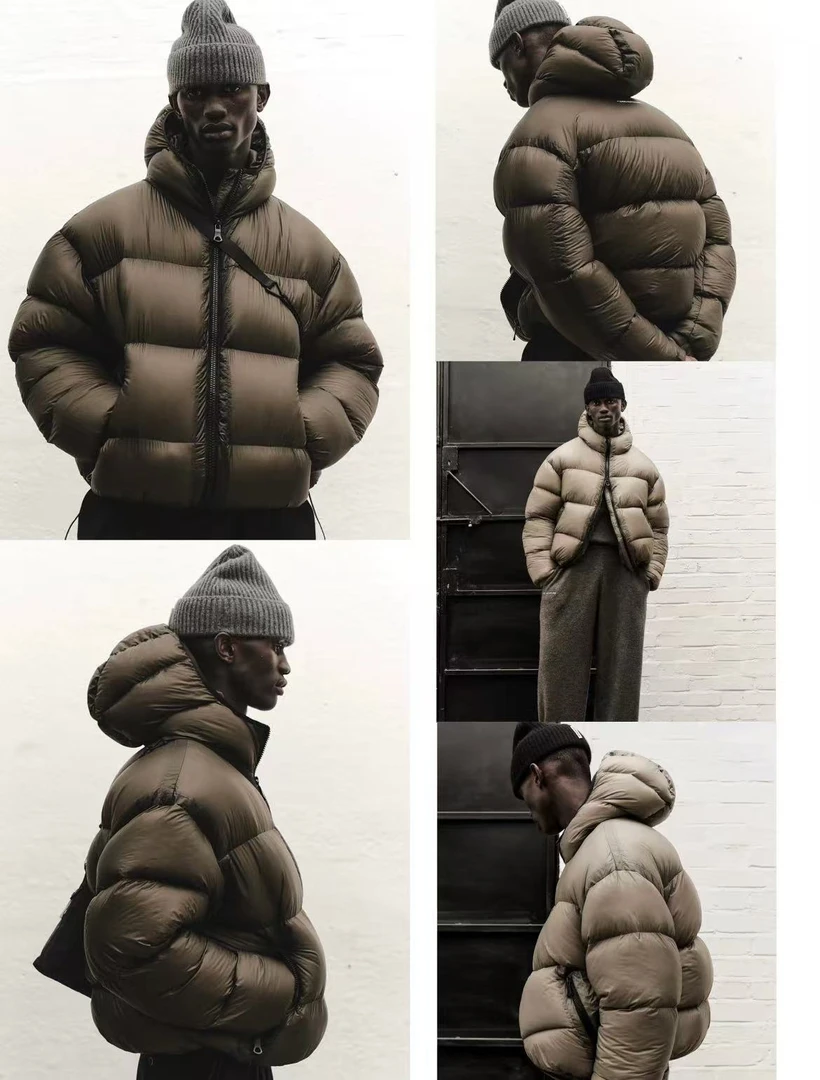 25款MK雾面款立领蓬松外套