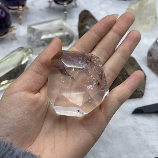 水晶珠宝半成品未镶嵌