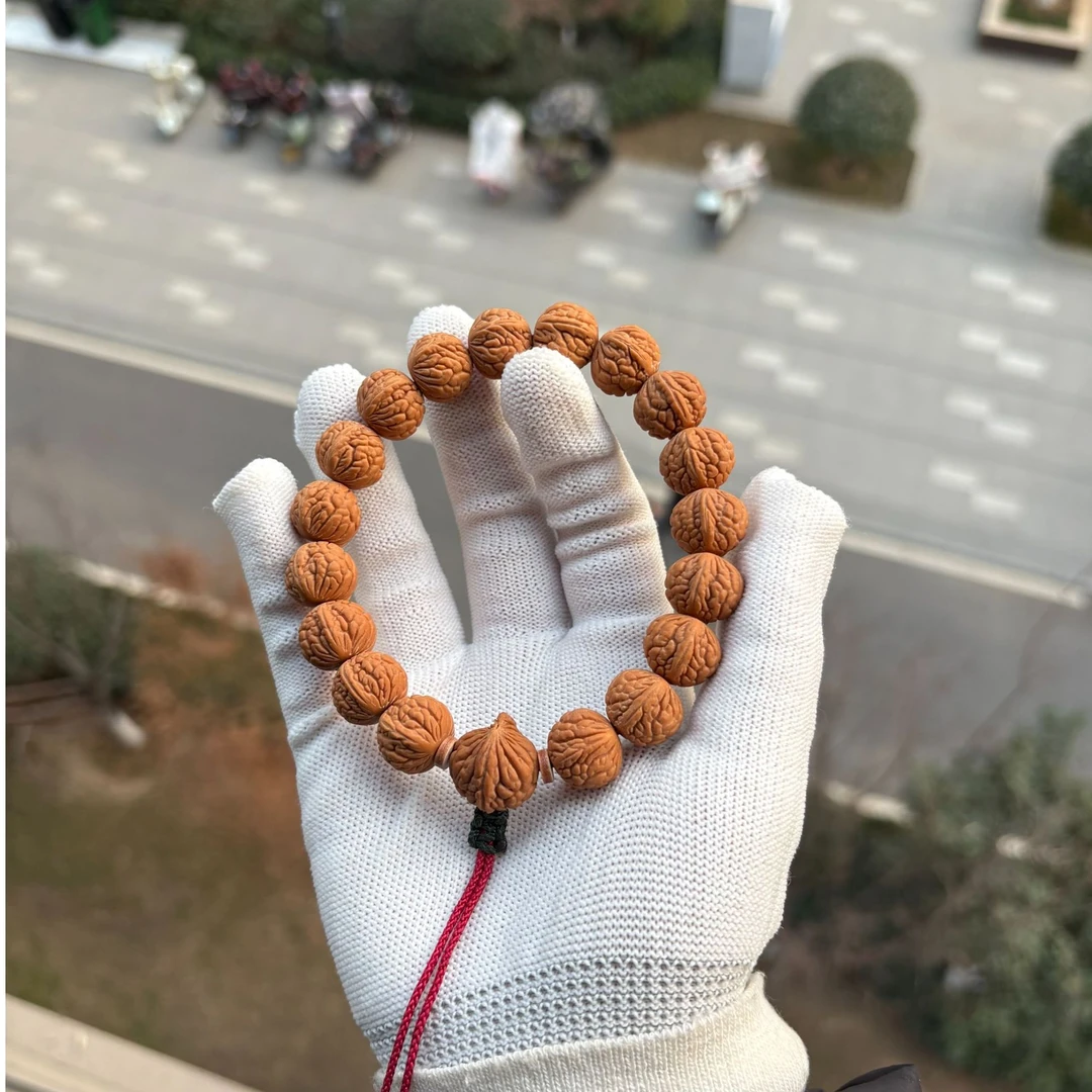 秦岭龙纹桃核一代红皮爆肉