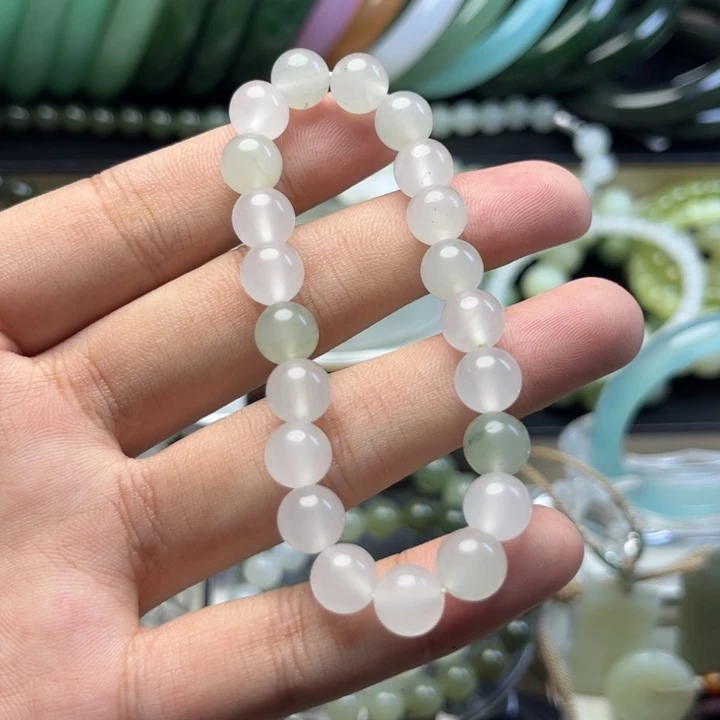 未镶嵌手串石英质玉