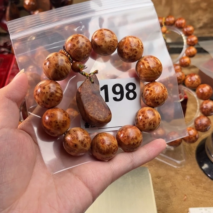 柏木（崖柏）手串/手链2.0金刚骨料