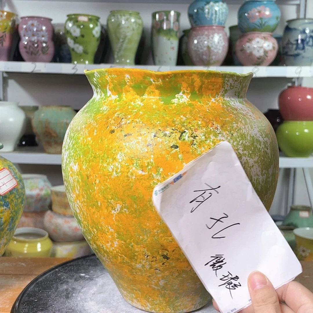 景德镇陶瓷花盆花器暇256