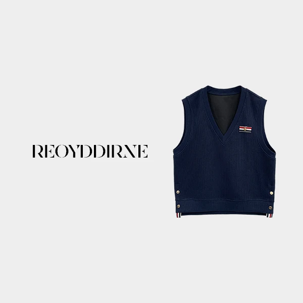 兔兔TUTU-【Reoyddirne】时尚百搭无袖设计感显瘦宽松马甲118659