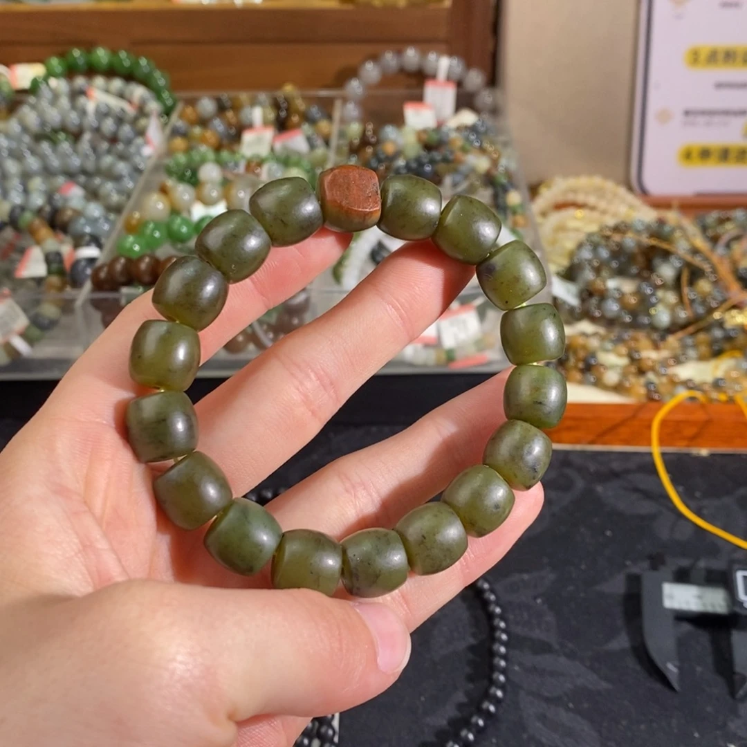 和田玉手链未镶嵌