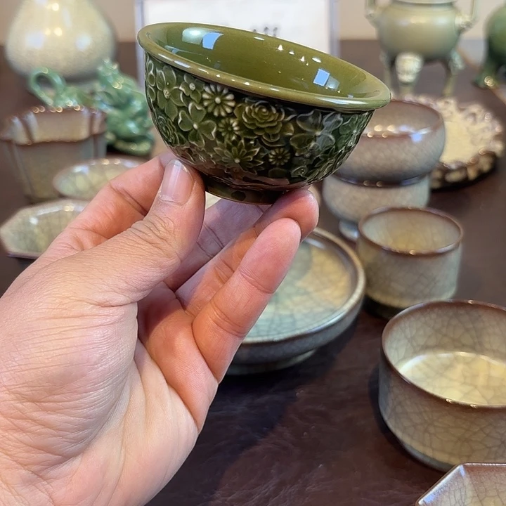 瓷片龙泉青瓷福利青瓷