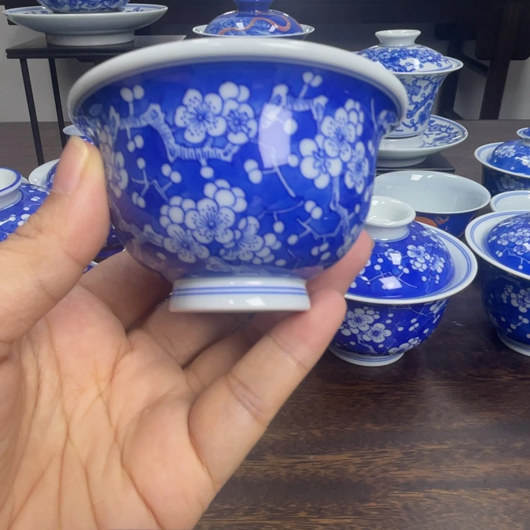 歆蕴山房冰梅小压手杯