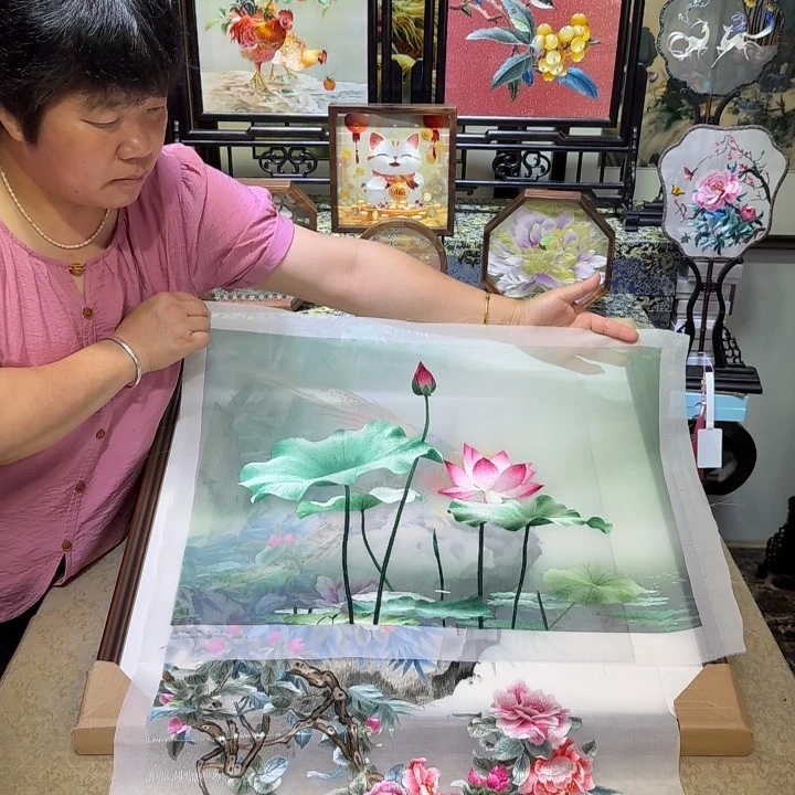 刺绣刺绣工艺精湛独特设计理念