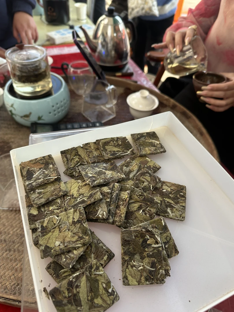 【郑董源头收好茶】2016年太姥山荒野白牡丹王紧压小饼1月25号