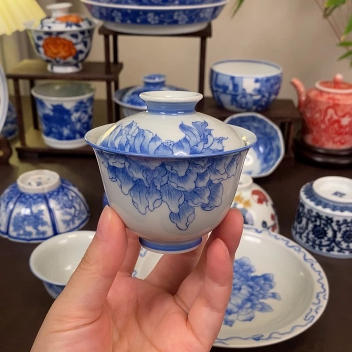 景德镇陶瓷手工手绘